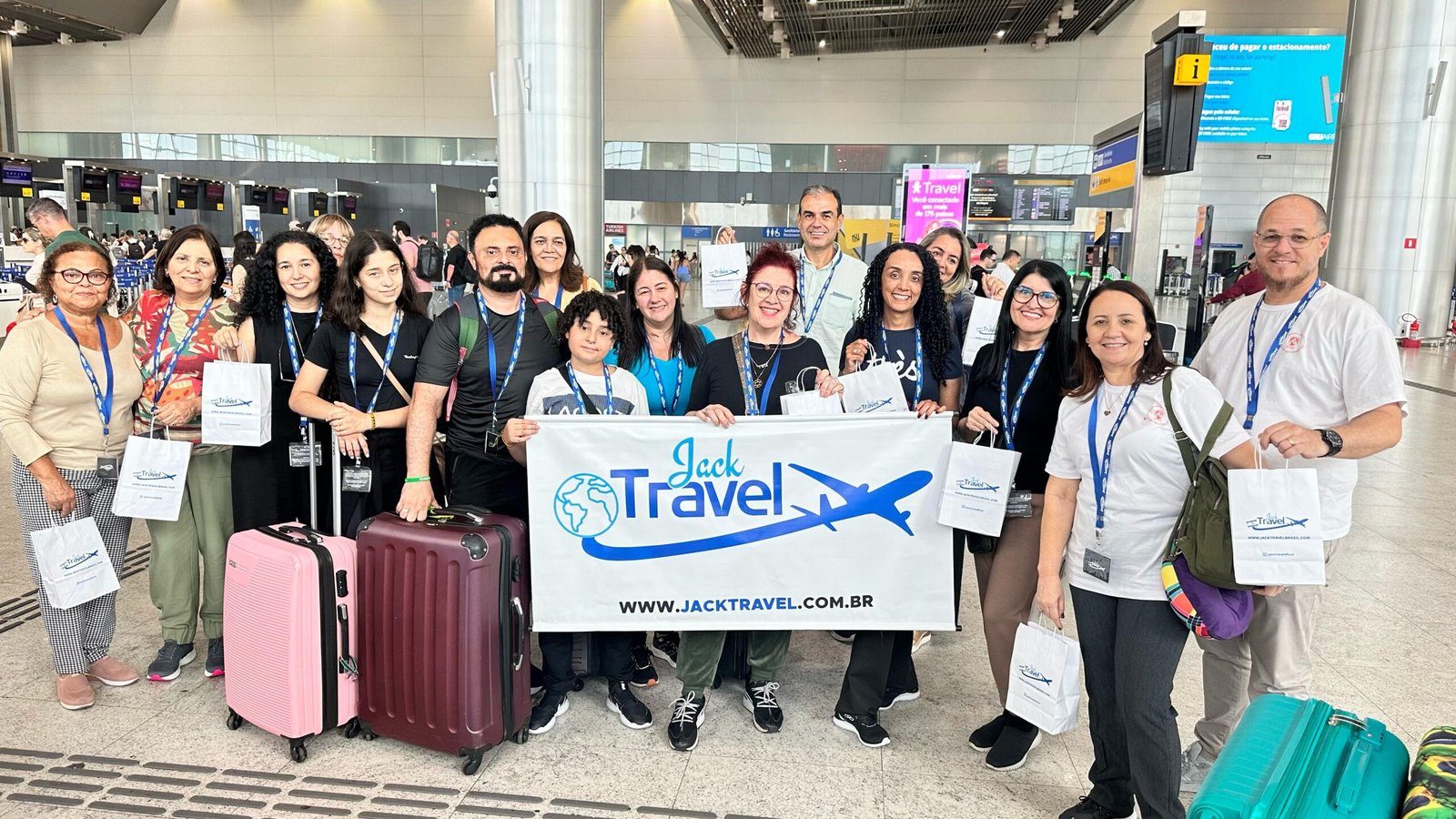 Church group traveling with Jack Travel USA